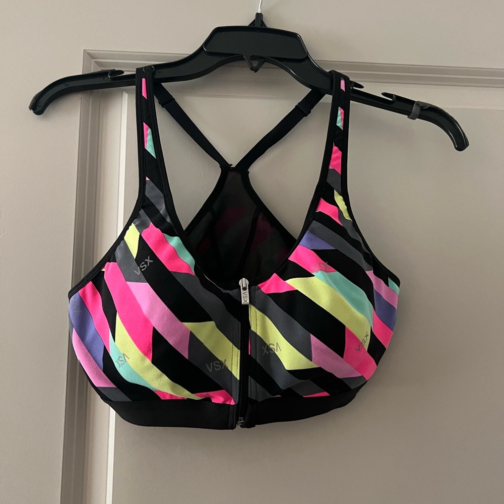 Bright very cute Victoria Secret Sports bra, with inside attached bra